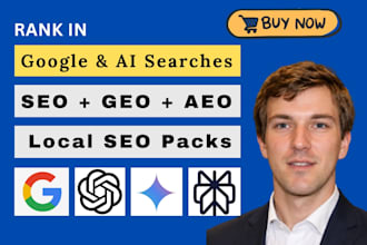do ai SEO, GEO and aeo for google and ai rankings