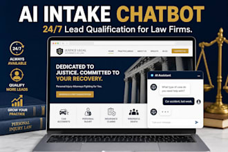 build an ai client intake chatbot to qualify leads for your law firm