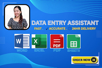 be your trusted data entry assistant for excel and sheets