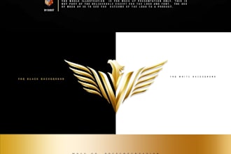 design a professional 3d silver badge metallic logo