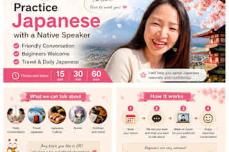 be your friendly japanese conversation partner