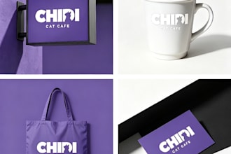 do a minimalistic logo style for your brand