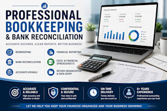 professional bookkeeping and bank reconciliation