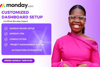 monday com expert and setup custom workflows or crm monday automation sales crm