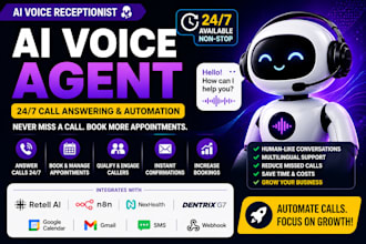 build an ai voice receptionist for US dental clinics