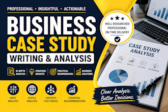 do business case study analysis and writing