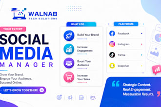 manage your social media with high quality content
