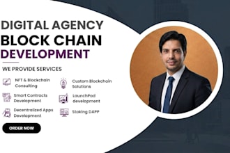 develop web3 ethereum smart contracts solidity dapp development