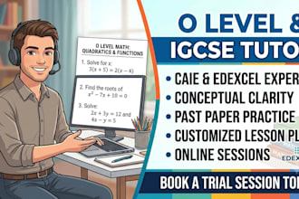be your expert o level and igcse online tutor for caies and edexcel