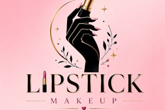 design luxury beauty logo for makeup, salon and lash brand