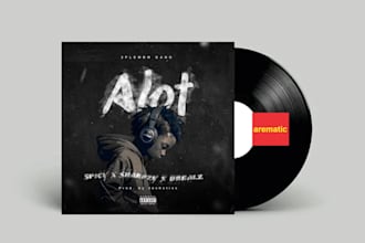 professionally design your album or single single artwork