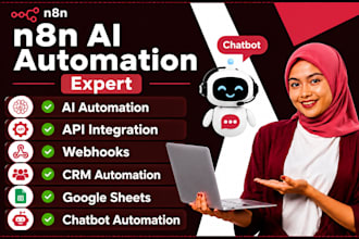 build n8n ai automation workflows and ai agents