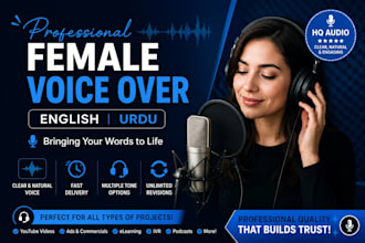record professionally female voice