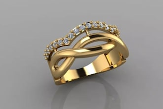 design luxury 3d jewelry models, ring, pendant, earring,necklace,bracelet,render