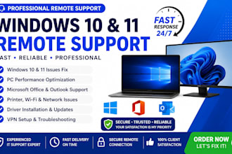 fix windows 10 and windows 11 issues remotely
