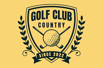 design a golf equipment brand logo