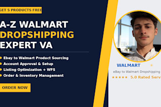 walmart dropshipping virtual assistant va