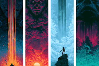 do fantasy book cover design, thriller book cover