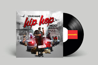 design an animated album cover and spotify canvas loop
