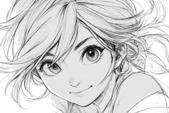 sketch you anime sketch art