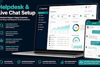 set up your freshdesk, zendesk, and live chat widget support system