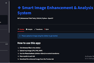 fix low quality images using python opencv image processing