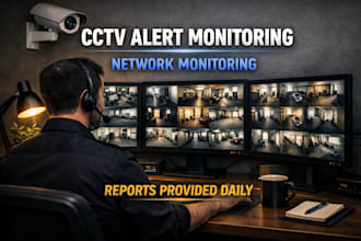 provide remote cctv and network monitoring services