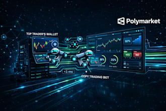 polymarket copy trading bot development polymarket arbitrage bot development