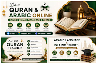 be your online quran and arabic tutor