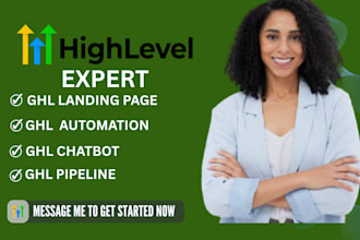 ghl automation ghl pipeline ghl chatbot ghl landing page ghl agency