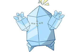 draw custom pokemon illustrations for you