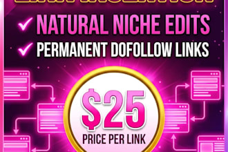 do high da link insertion and curated niche edits