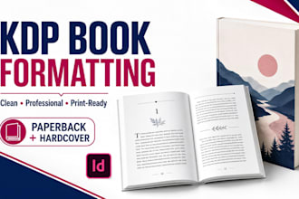 format and typeset your book for amazon KDP in indesign