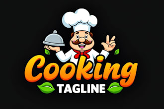 make an amazing cooking chef logo with unlimited revisions