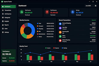 build a personal expense tracker