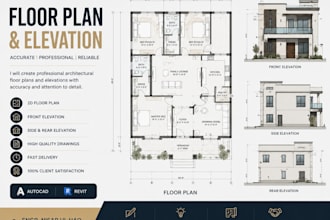 convert hand sketch pdf or image to dwg and revit file