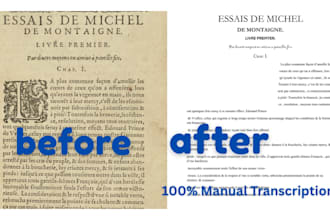 do manual data entry, PDF to word, and image transcription expertly