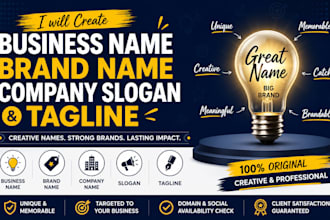 create business name business brand name company slogan brand slogans brand name