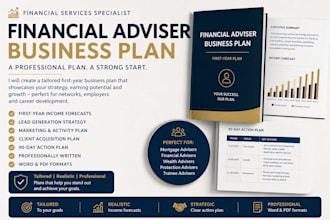 create your financial adviser business plan