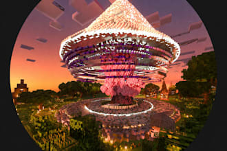 build professional custom minecraft maps, spawns, and structures