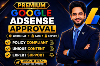 help you get google adsense approval and fix all website problems