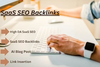 build high da saas SEO backlinks with ai blog post and link insertion