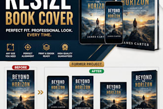 fix, edit, resize, format, book cover design, for kdp, lulu, ingramspark