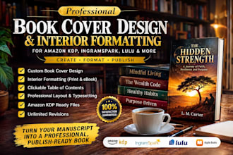 edit, resize, design your cozy mystery cover for amazon kdp