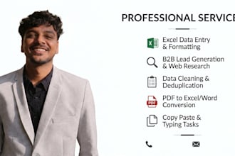 do fast data entry using ai