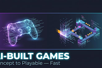 build your ai generated game or interactive
