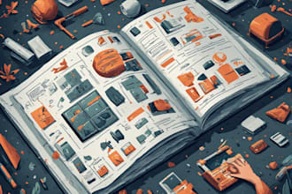 design corporate brochure and catalogue
