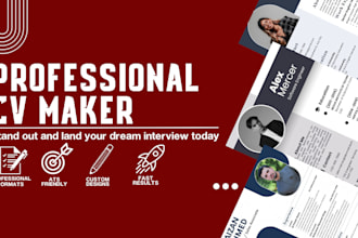 create a professional ats friendly CV and resume
