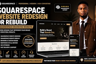 edit squarespace website redesign or rebuild squarespace branding website