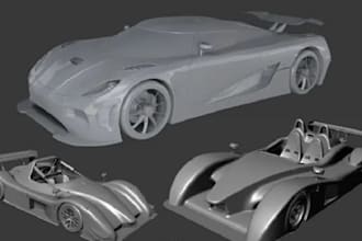sculpt car body kit,panel prototype design,wide body kit model,cad body chassis